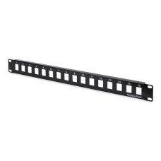 Digitus 19 inch 1U 16 poort modulair patchpanel