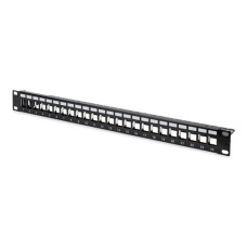 Digitus 19 inch 1U 24 poort modulair patchpanel